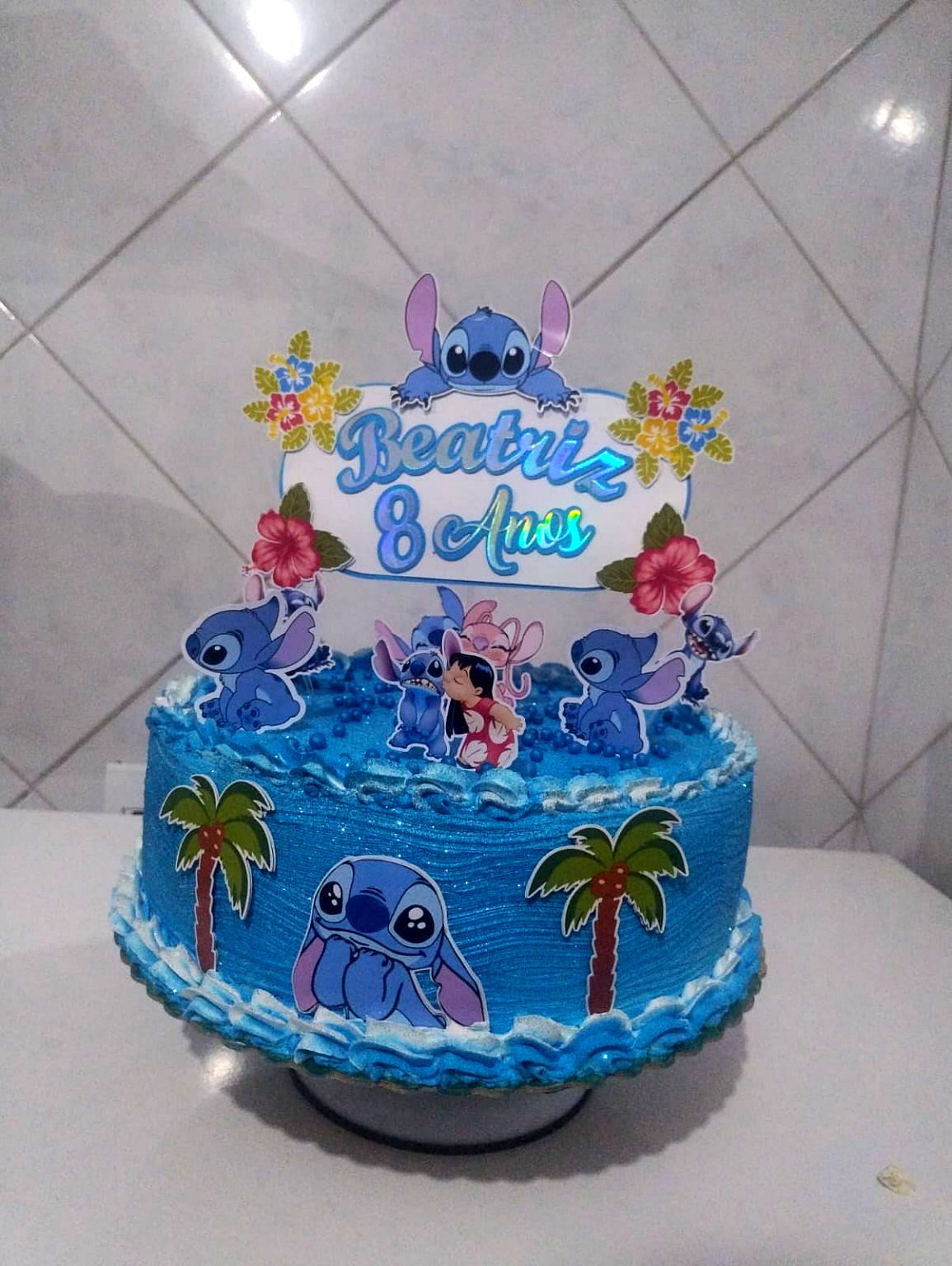 Cood005 - topo personalizado do Stitch 